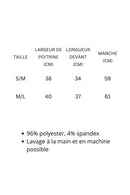 Haut En Satin À Imprimé Pivoine Chinoise – Noir