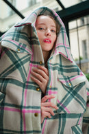 Manteau Marines En Cachemire District Rainforest