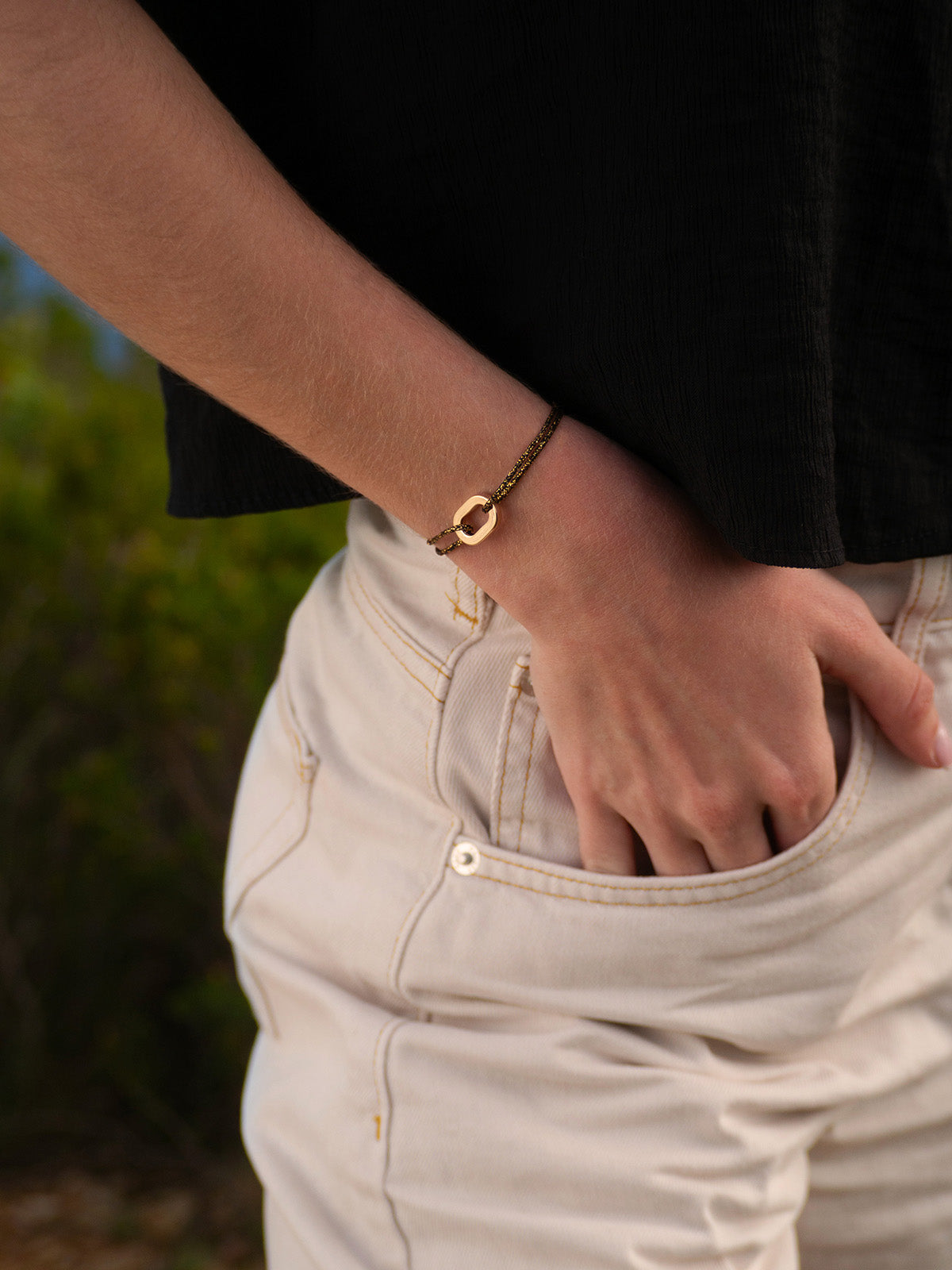 Bracelet Girouette - Noir