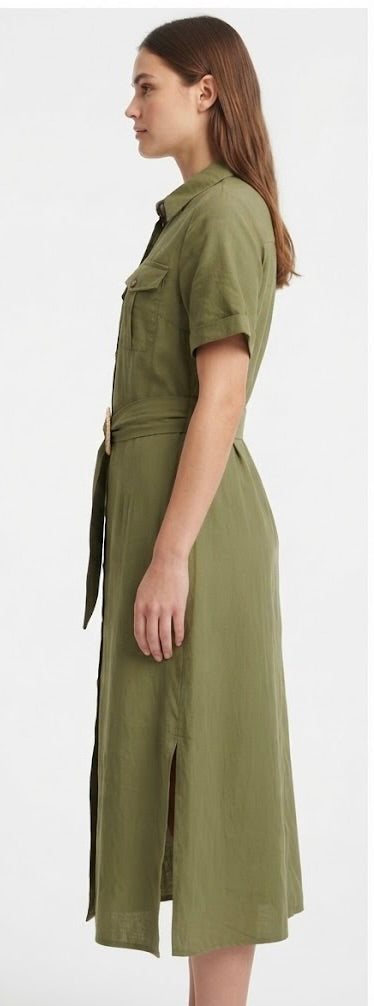 Robe Henrianne - Kaki