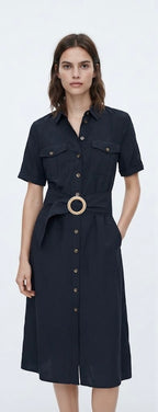 Robe Henrianne - Anthracite