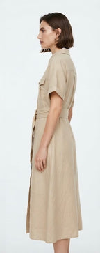 Robe Henrianne - Beige