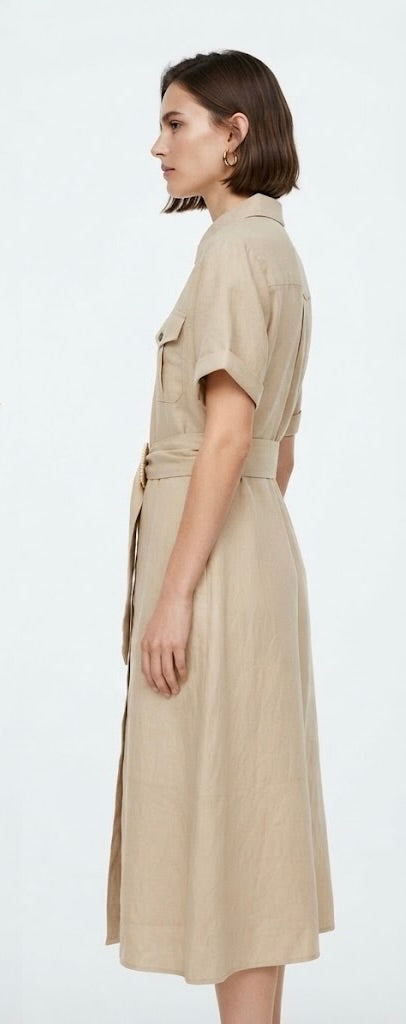 Robe Henrianne - Beige