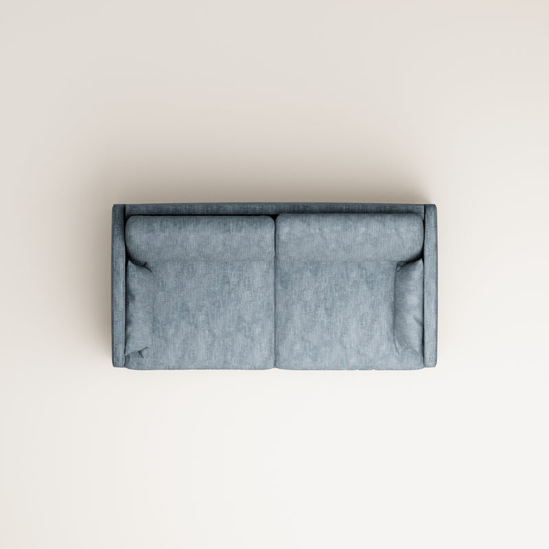 Canapé 2 Places Herran - Bleu