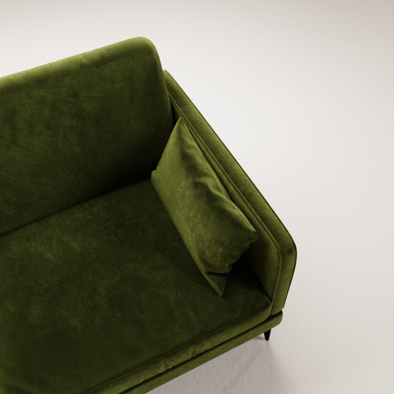 Canapé 2 Places Herran - Vert