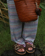 Chasing The Dragon Sandals - Brown