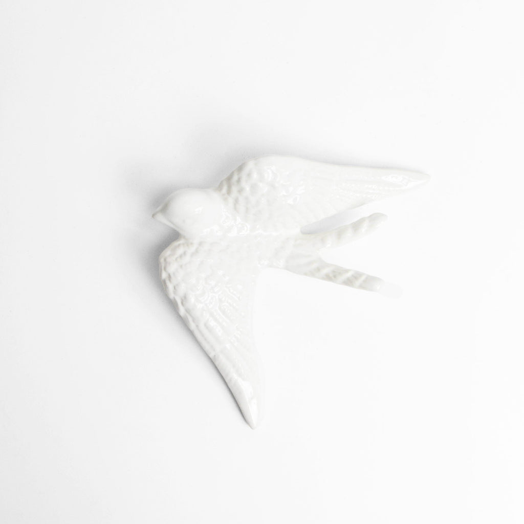 Set De 3 Grandes Hirondelles - Blanc