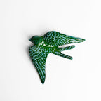 Set De 3 Grandes Hirondelles - Vert
