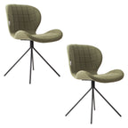 Omg - Dining Room Chair - Fabric - Green