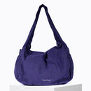 Petit Sac Hobo Coton Encre