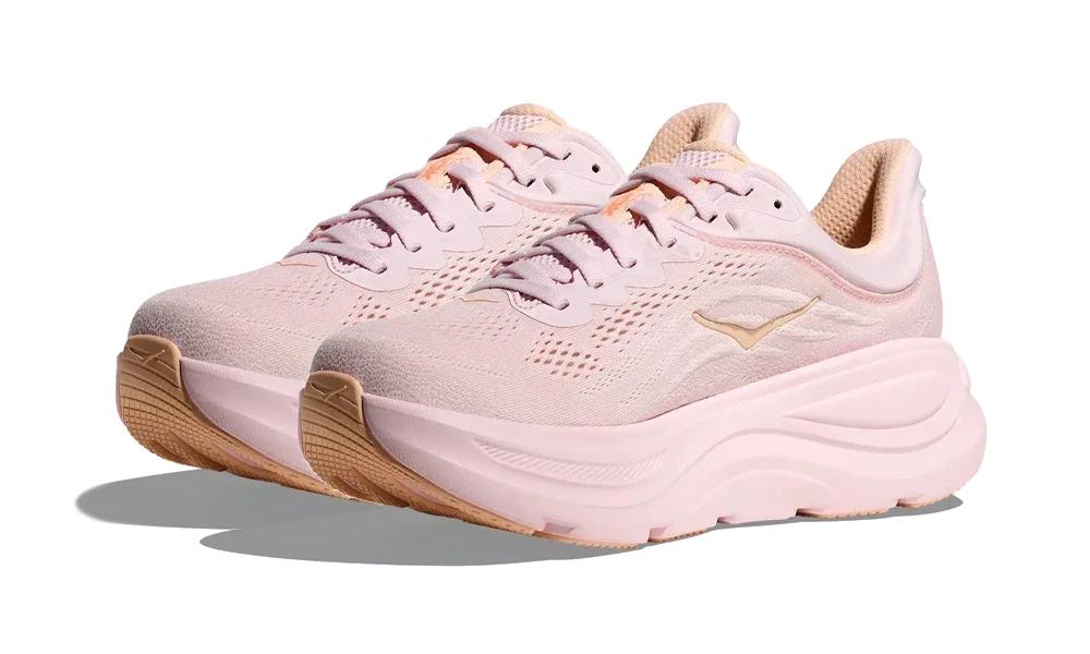 Hoka - Bondi 9 W Lilac Cream Tangerine Glow - Violeta
