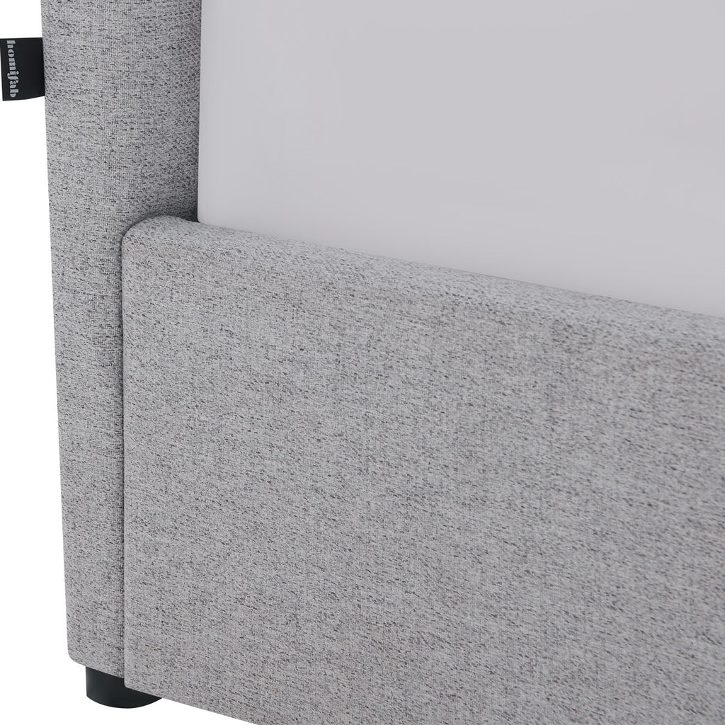 Tina - Adult Ottoman Bed - Fabric - Grey
