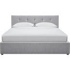 Tina - Adult Ottoman Bed - Fabric - Grey