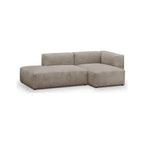 Modulo - Modulär hörnsoffa höger - Manchester - Taupe