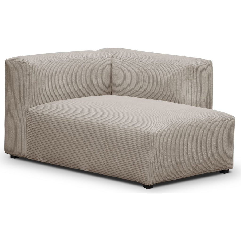 Modulo - Modulär hörnsoffa höger - Manchester - Taupe