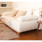 Laria - Slaapbank - Bouclé Stof - Beige