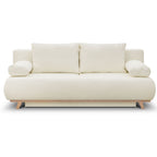Laria - Slaapbank - Bouclé Stof - Beige