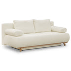 Laria - Slaapbank - Bouclé Stof - Beige
