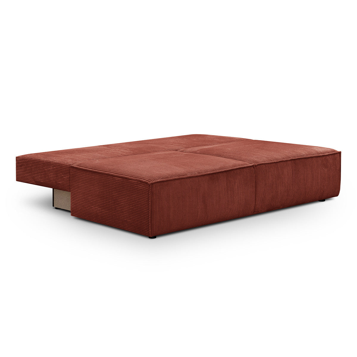 Milla - Sovesofa - Fløjlsfløjl - Rustfarvet