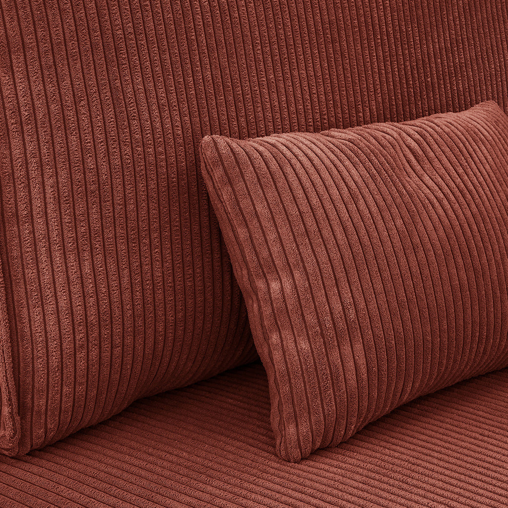 Milla - Sovesofa - Fløjlsfløjl - Rustfarvet