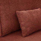 Milla - Sovesofa - Fløjlsfløjl - Rustfarvet