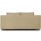 Laria - Canapé Convertible 3 Places avec Coffre de Rangement en Tissu Chenille - Miel