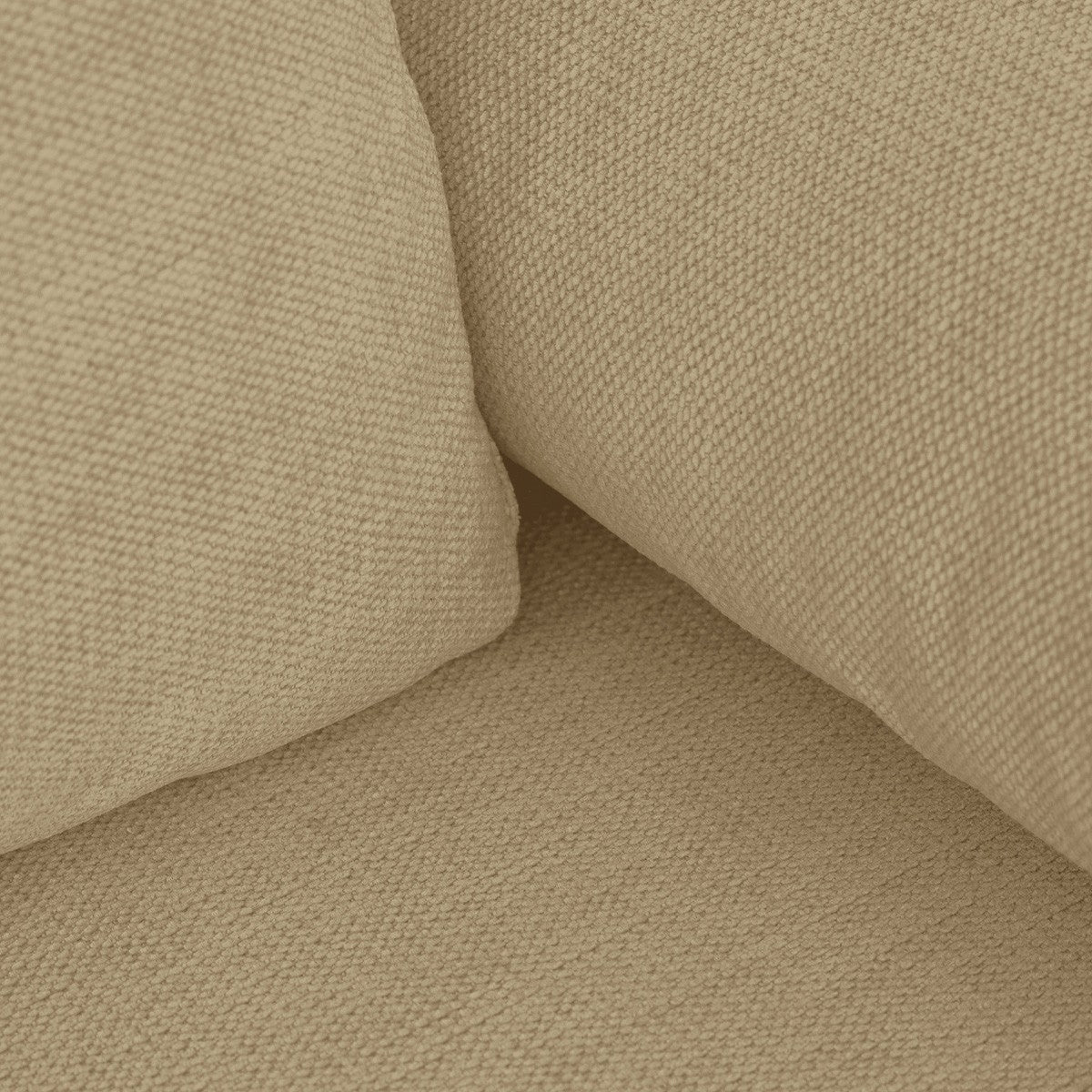 Laria - Canapé Convertible 3 Places avec Coffre de Rangement en Tissu Chenille - Miel