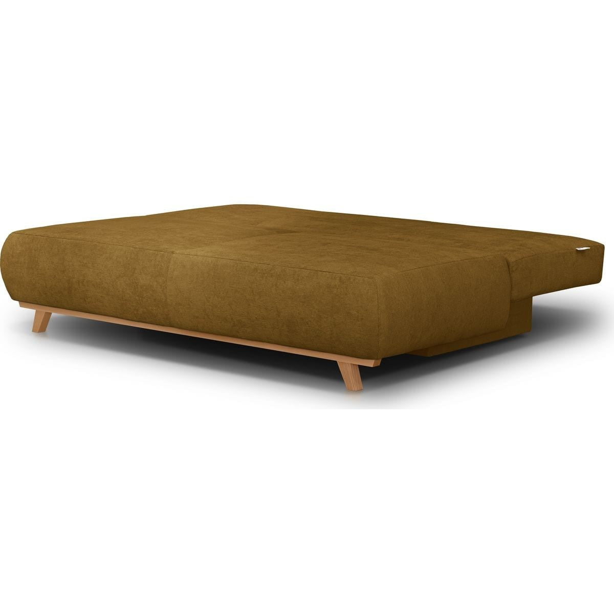 Laria - Canapé Convertible 3 Places avec Coffre de Rangement en Tissu Chenille - Bronze