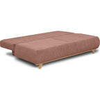 Laria - Sofá convertible - Pana - Rosa pálido