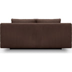 Laria - Canapé Convertible - Velours Côtelé - Moka