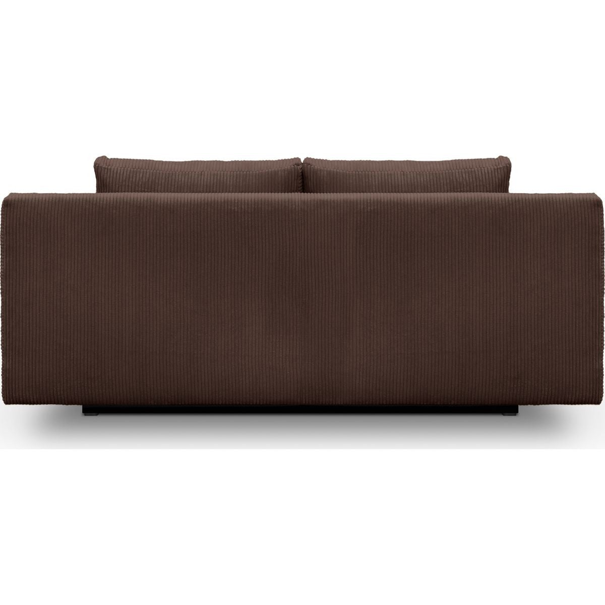 Laria - Canapé Convertible - Velours Côtelé - Moka