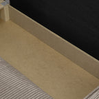 Livia – Ecksofa mit Schlaffunktion, wechselseitig montierbar – Breitcord – Taupe