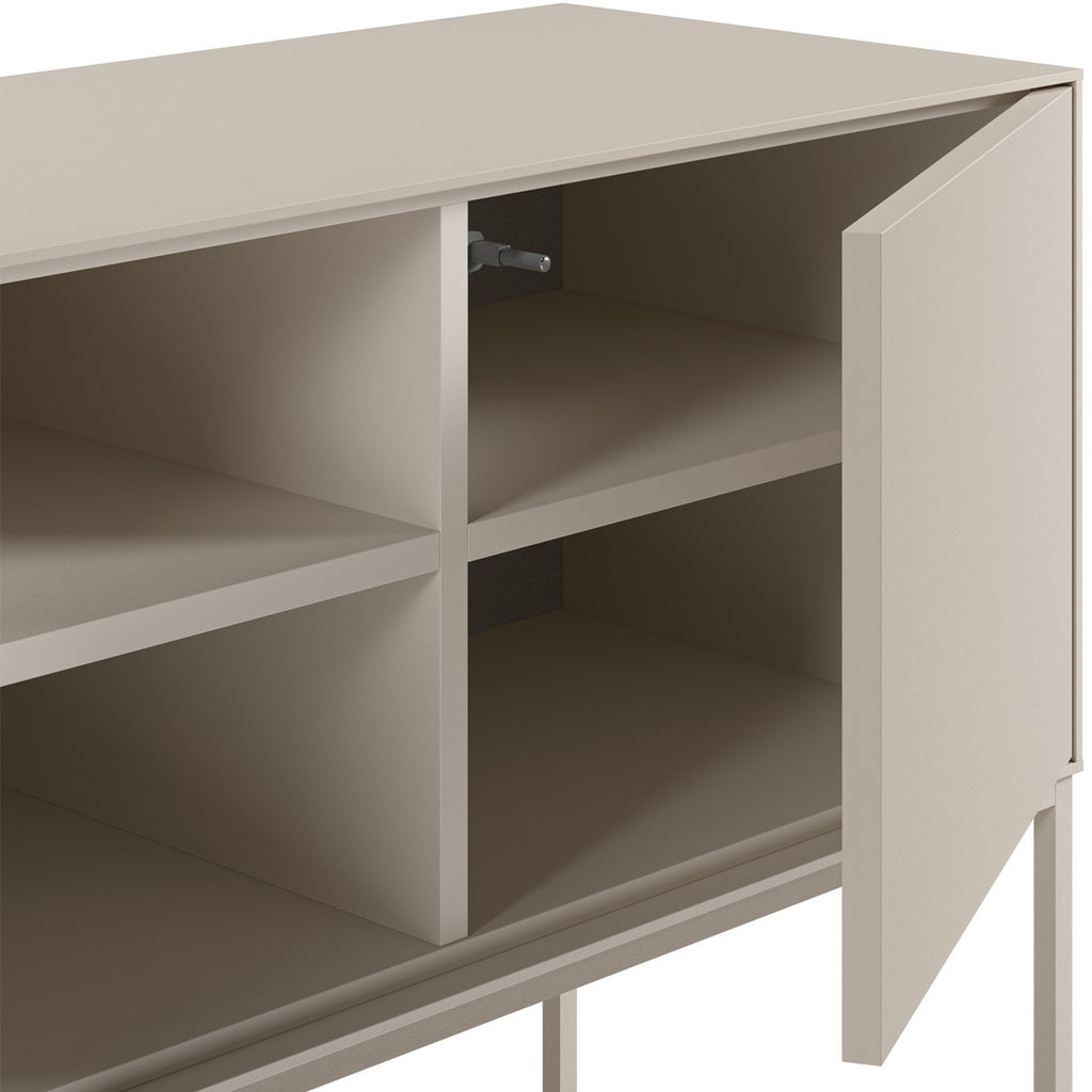 Zara - Buffet 3 Portes 2 Niches 180 cm - Beige