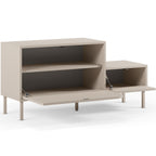 Jonas - Meuble d'Entrée 2 Portes 120 cm - Beige