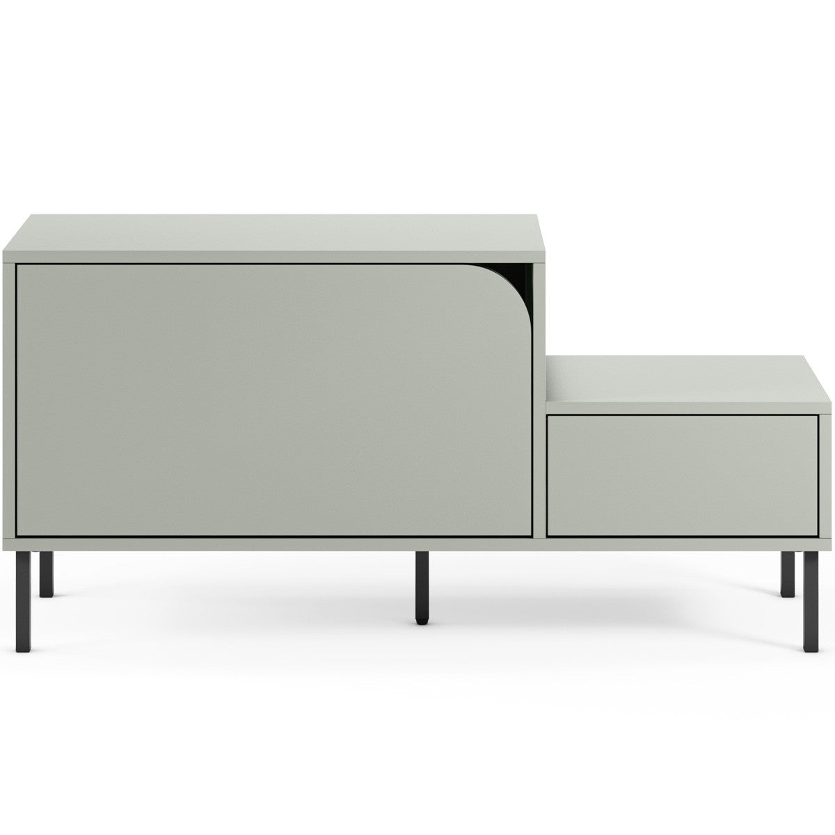 Jonas - Meuble d'Entrée 2 Portes 120 cm - Vert