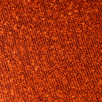 Muse - Lot de 2 Chaises en Cannage, Tissu Bouclé et Métal Chromé - Rouille