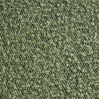 Cloé - Lot de 2 Chaises en Tissu Bouclé - Vert Kaki