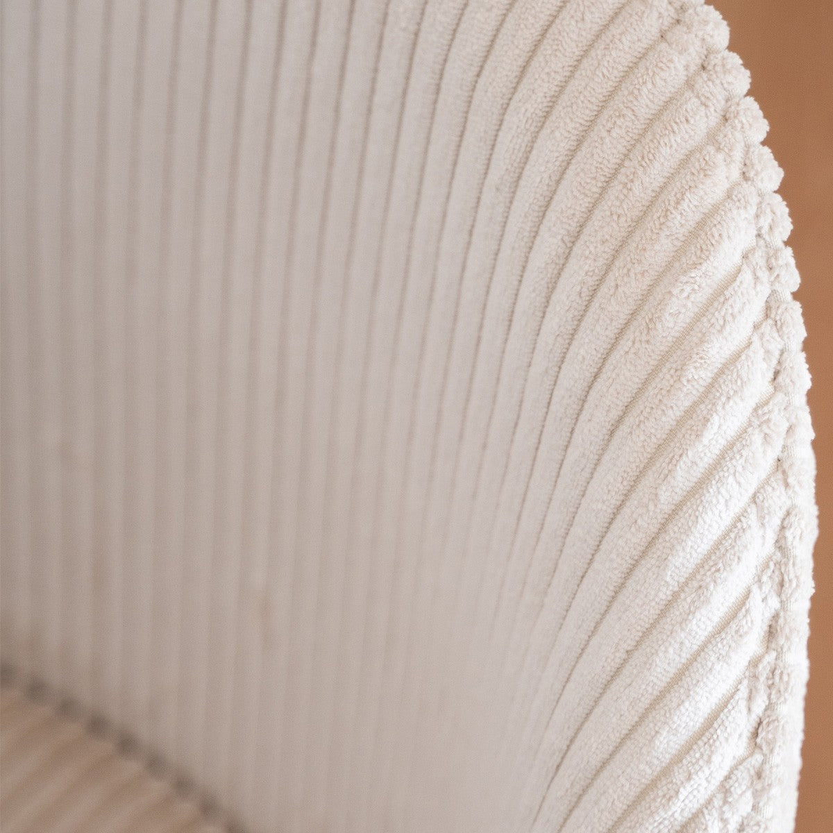 Cloé - Lot De 2 Chaises - Velours Côtelé - Beige