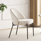 Cloé - Lot De 2 Chaises - Velours Côtelé - Beige