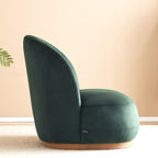 Colette - Fauteuil en Velours - Vert