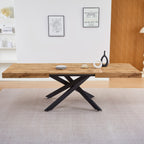 Elena - Table à Manger Extensible Décor 4/8 Personnes 140/220 cm - Bois