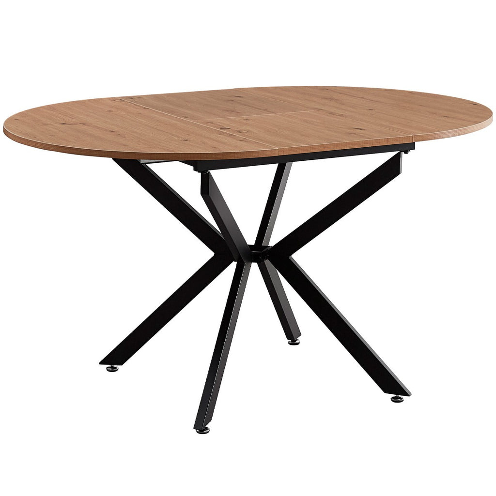 Marius - Table à Manger Extensible Effet 4/6 Personnes 100/140 cm - Bois