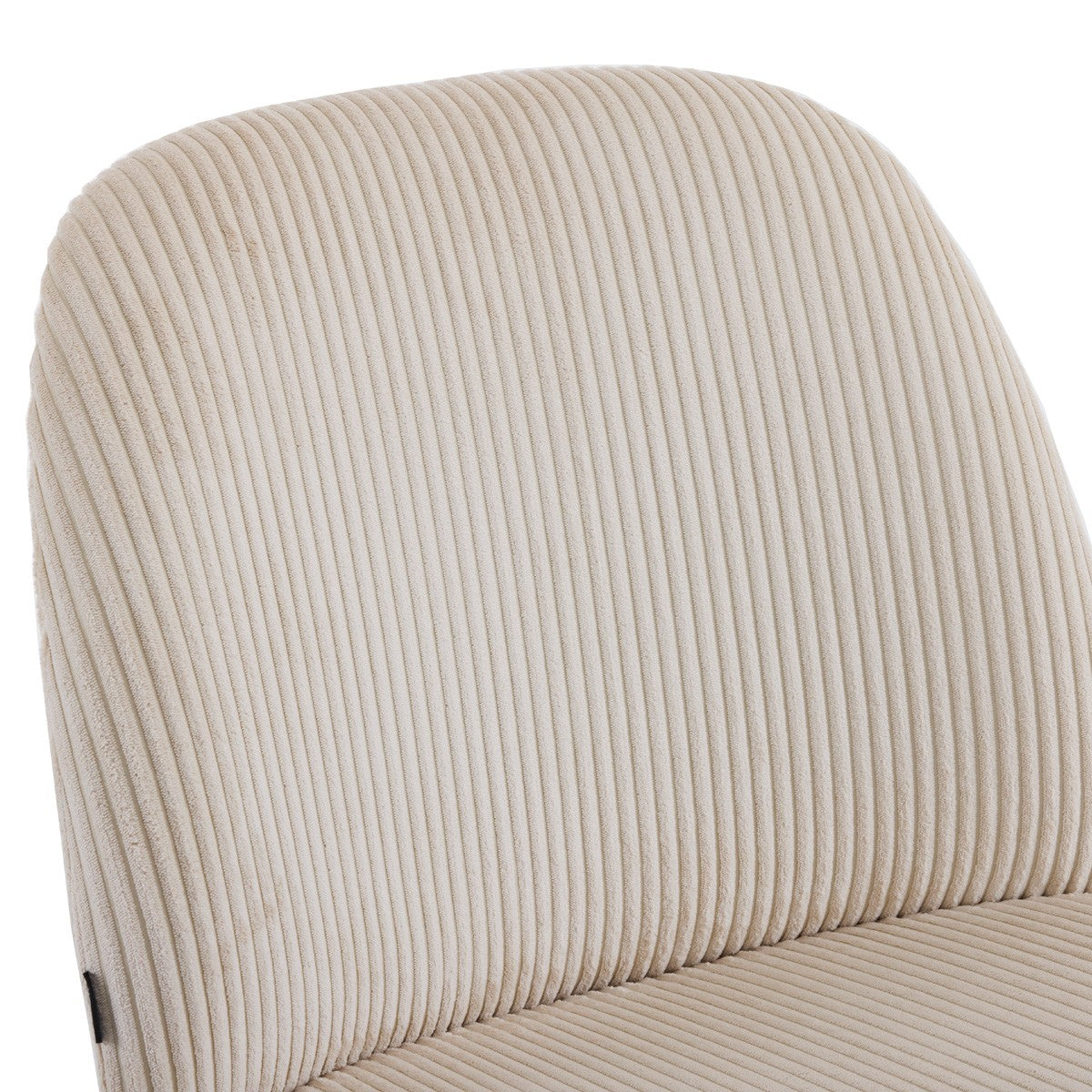 Petra - Fauteuil - Velours Côtelé - Beige