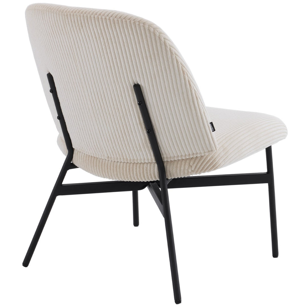 Petra - Fauteuil - Velours Côtelé - Beige
