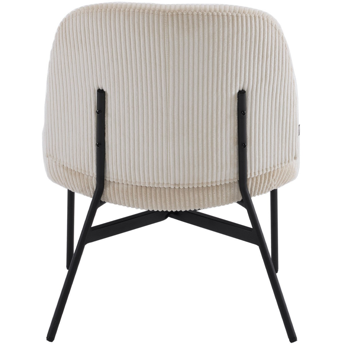 Petra - Fauteuil - Velours Côtelé - Beige