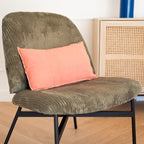Petra - Fauteuil en Velours Côtelé - Vert Kaki