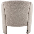 Ami - Fauteuil Arrondi en Tissu Bouclé - Taupe