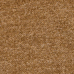Dulce - Lot de 2 Chaises en Tissu Chenille et Piètement Chromé - Camel