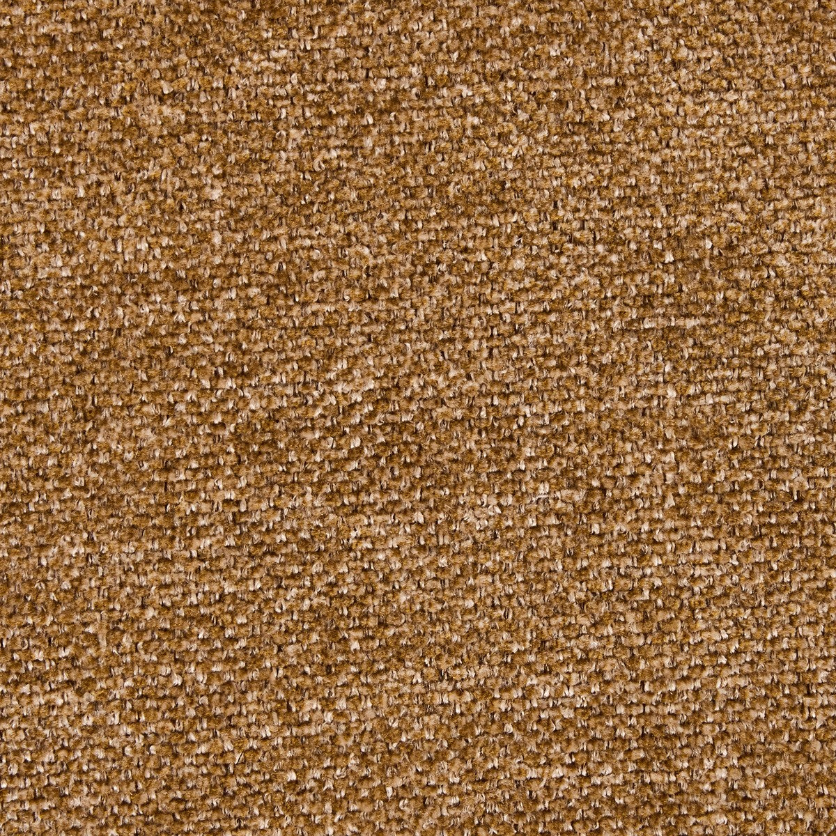 Dulce - Lot de 2 Chaises en Tissu Chenille et Piètement Chromé - Camel