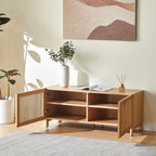 Umea - Buffet 2 Portes Bois/Frêne 120 cm - Bois